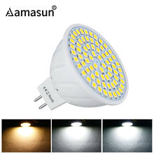 MR16 GU5.3 AC220V 110V DC 12V LED Lamp Bulb 2835SMD 36/54/72 LEDs Spotlight Lampara Bombilla Light MR16 4W 6W 8W for Living Room 2024 - buy cheap