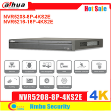 Dahua 4k 8ch 8poe 16ch 16poe NVR5208-8P-4KS2E smd além de anpr detecção de rosto até 12mp pessoas contando ai busca gravador de vídeo 2024 - compre barato