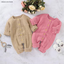 Knitted Baby Romper Autumn Winter Baby Clothes Newborn Long Sleeve Baby Boy Romper Jumpsuit Cotton Infant Toddler Girls Romper 2024 - buy cheap