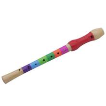 8-Hole Flute Clarinet Piccolo Trumpet Trumpet Toys Wood Early Childhood Education Toys Musical Education Musical Instrument Seve 2024 - buy cheap