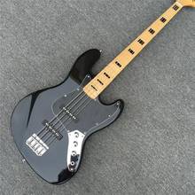 Black Fen st 4 strings Bass Guitar,Maple fingerboard solid ST Electric bass Guitar 2024 - buy cheap