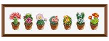 Cactus 14CT Counted Cross Stitch Kit  11ct Stamped  Printed Fabric Embroidery DIY Needlework 2024 - buy cheap