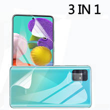 3 in 1 Front and Back Film For Samsung Galaxy A51 A71 Hydrogel Films On Samsun A11 A21 A31 A41 Soft Camera Protective Film 2024 - buy cheap