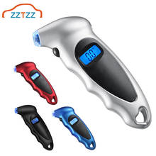 Digital Tire Pressure Gauge 150 PSI 4 Settings for Car Truck Bicycle with Backlit LCD and Non-Slip Grip 2024 - buy cheap