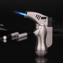 Portable Spray Gun Jet Torch Lighter Metal Turbo Windproof Butane Gas 1300 C Cigar Cigarettes Pistol Lighter Smoking Accessories 2024 - buy cheap