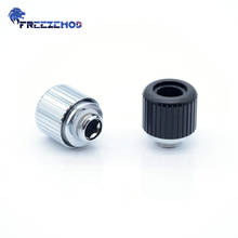 Freezemod encaixe de tubo rígido premium 12-14mm, ajustável, tubo rígido, acrílico, petg, 12mm, 14mm, cobre para sistema de resfriamento de água 2024 - compre barato