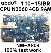 for Lenovo 110-15IBR CG520 NM-A804 Laptop motherboard CPU N3060 4G RAM 100% test work 5B20L77440 5B20L77435 2024 - buy cheap