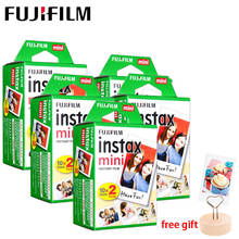 Fujifilm-película fotográfica Instax Mini 9, 8, 7S, 25, de 3 pulgadas borde blanco, para Liplay Polaroid Instant Mini 11, 9, 8, 7s, 25, 90, Sp-2 2024 - compra barato