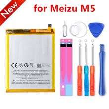 Batería de repuesto para teléfono Meizu, Herramientas sin batería de litio, 3070mAh, BA611, M5, M611A, M611D, M611Y 2024 - compra barato