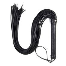 Faux Leather Pimp Whip Racing Riding Crop Party Flogger Queen Black Horse Riding Whip 2024 - buy cheap