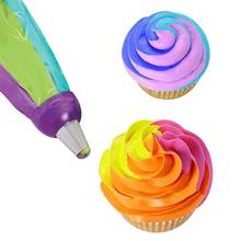 Hot Sale Icing Piping Bag Nozzle Converter 3 Color Durable Cream Coupler Pastry Nozzles Adaptor Cup Cake Baking Decorating Tools 2024 - buy cheap