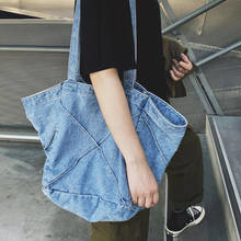 Women Denim Handbags Large Shoulder Bags Female Designer Tote Bags Casual Handbags Bolsa Feminina Bolsos Mujer 2024 - buy cheap