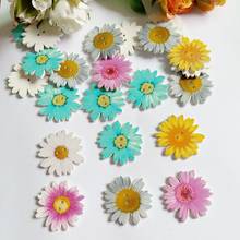 30pcs/pack Mixed Shape Flower 2 Holes Wood Buttons Sewing Scrapbooking 35mm Botones Decorative accessories 2024 - buy cheap