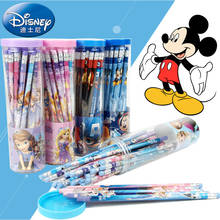Disney-lápiz de dibujos animados de Mickey y Frozen, útiles escolares para estudiantes, pintura, escritura, regalo, 30 Uds. 2024 - compra barato
