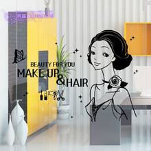 Nail Art Salon Sticker Make Up Spa Decal Beauty Posters Vinyl Wall Decals Decor Mural Beauty Nail Salon Wall Decal 2024 - buy cheap