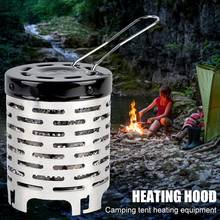 Portable Mini Camping Heater Cap Outdoor Gas Stove Warmer Heater Stainless Steel armer Cover Equipment Picnic Tools 2024 - buy cheap