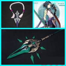 Game Genshin Impact Xiao Necklace Long Tassle Pendant Bead Chain Costume Accessories Cosplay Props Xmas Halloween Gifts 2024 - buy cheap