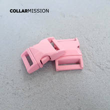 10 pçs/lote rápida fivela de liberação lateral de metal rosa para o vestuário acessórios do cão saco CCK20P 20mm de costura DIY acessório coleira de cachorro 2024 - compre barato