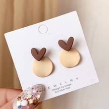 2020 New Fashion Women's Earrings round ball heart bowknot Shape imitation pearl Earrings For women eardrop party gift wholesale 2024 - buy cheap