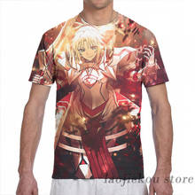 SABER RED MORDRED FATE APOCRYPHA-Camiseta de manga corta para hombre y mujer, ropa con estampado integral, a la moda 2024 - compra barato