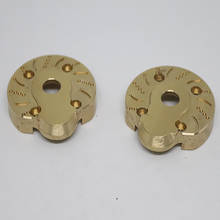 2PCS Brass Portal Steering Knuckle Cap Housing for 1:10 RC Crawler AXAIL SCX10 III AXI03007 & Capra 1.9 UTB AXI03004 2024 - buy cheap