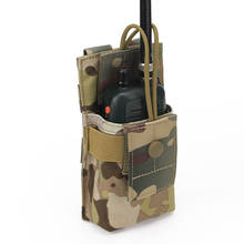 Wosport-paquete táctico de walkie-talkie airsoft, accesorios MOLLE para Cs, militar, caza al aire libre, senderismo, accesorios de Paintball 2024 - compra barato