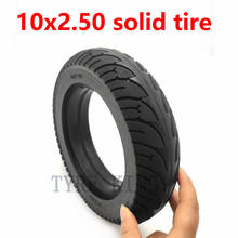 10 Inch Electric Scooter Solid Tire10x2.50 Tubeless Wheel Tyre 10 Inch Solid Tyre for Electric Scooter Parts 2024 - buy cheap