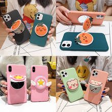Makeup Mirror Cartoon Phone Case for Huawei Y5 Y6 2018 Y7 Y9 Prime 2019 Y9S Honor Y6S Y5P Y6P Y7P Y8P Soft TPU With Strap 2024 - buy cheap