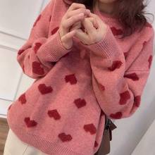 Women Sweater 2020 Autumn and Winter New Three-dimensional Loose Knitted Sweater 2024 - buy cheap