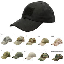 Gorra táctica a rayas para hombre y mujer, gorro de camuflaje del ejército militar, sencillo, para deporte al aire libre y caza 2024 - compra barato