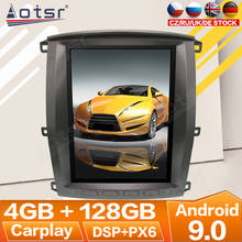 Para Toyota Land Cruiser 100 LC100 para Lexus LX470 2002-2007 Android Radio Multimedia estéreo de coche reproductor de Tesla GPS Navi unidad de cabeza 2024 - compra barato