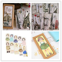 29PCS/pack Cute Kawaii For Kids School Materials Doll And Tower Two Design Bookmarks For Books Gift Stationery 2024 - buy cheap