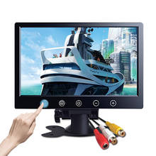 10.1 Inch Portable AV TFT LCD Car Monitor Rear View Backup Camera Screen 1024*600 CCTV Monitor 7 Inch Mini Monitor 2024 - buy cheap