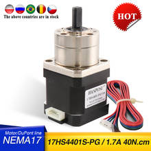 Free Shipping 4-Lead Nema17 Stepper Motor 42 Motor 17HS4401S-PG Extruder Gear Motor Ratio 5.18:1 Planetary Gearbox For CNC 2024 - buy cheap