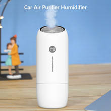 Mini purificador de aire portátil para coche, humidificador para el hogar, escritorio, purificación de hierro negativo, carbón activado, absorbe el polvo y las bacterias 2024 - compra barato