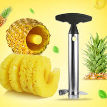 Cortador de abacaxi de frutas, descascador, cortador, cozinha, fácil ferramenta, aço inoxidável, espiral, faca de frutas 2024 - compre barato