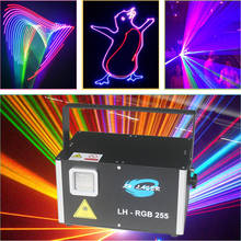 3W RGB laser light/scanning laser/galvo laser/45Kpps analog laser/concert lighting/stage lighting/TV show lighting 2024 - buy cheap