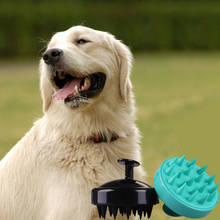 Pet Dog Bath Brush Comb Soft Silicone Massage Brush Shower Hair Fur Removal Combs For Dogs Cats Pets Cleaning Grooming Tools 2024 - buy cheap