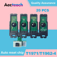 Aecteach 20 штук T1971 T1962-T1964 СНПЧ комбинированные совместимый чип для Epson XP-201 XP-211 XP-204 XP-401 XP-411 XP-214 XP-101 WF-2532 2024 - купить недорого