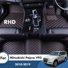 Коврики RHD для Mitsubishi Pajero Montero Shogun V93, 2019, 2018, 2017, 2016, 2015, 2014, 2013, 2012, 2011, 2010 2024 - купить недорого
