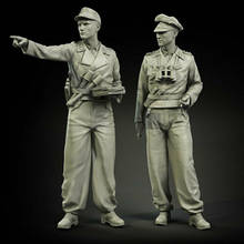 1/35  ancient Close Combat Officers  Set include 2 Resin figure Model kits Miniature gk Unassembly Unpainted 2024 - buy cheap