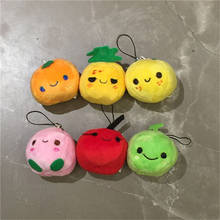 Little 5CM Fruit Plush Toy , Small Keychain Pendant Decor Plush Doll 2024 - buy cheap