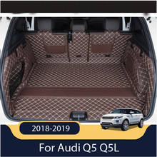 Car Styling For Audi Q5 Q5L 2018 2019 Car Boot Mat Rear Trunk Liner Cargo Floor Carpet Tray Protector Accessories Dog Pet Covers 2024 - buy cheap