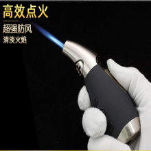 Outdoor Barbecue Metal Elbow Turbo Lighter Torch Windproof Press Gas Lighter Cigar Smoking Set Torch Gun Men's Gadget Gift 2024 - buy cheap