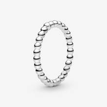 2019 authentic 925 prata esterlina feminino anéis frisado anel para noivado jóias aniversário 2024 - compre barato