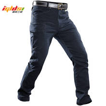Men's Windproof Military Denim Jean Pants Multi Pockets Breathable Tactical Cargo Jean Male Casual Army Motorcycle Long Trousers 2024 - buy cheap