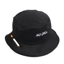 Sombrero de pescador de moda con bordado de cigarrillos para hombres y mujeres, sombrero de pescador de Hip Hop, sombrero plano para amantes del verano, sombreros para el sol y la playa al aire libre 2024 - compra barato