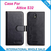 Altice S32 Case 6 Colors Flip Slots Leather Wallet Cases For Altice S32 Cover Slots Phone Bag Credit Card 2024 - buy cheap