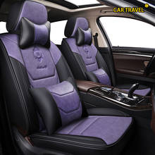CAR TRAVEL leather car seat covers for volkswagen all models vw polo passat b6 b7 b8 golf 5 6 7 touran touareg tiguan car seats 2024 - buy cheap