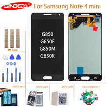 4.7" Original AMOLED For Samsung Galaxy Alpha Note 4 Mini LCD Display Touch Screen Digitizer G850 G850F G850M G850K LCD Screen 2024 - buy cheap